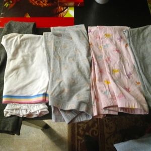 Girls leggings lot 6 pairs